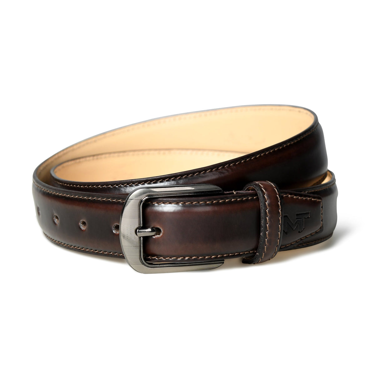 Classy Leather Bags Eclipse Dark Brown Leather Belt - AVBL MRKT (2)