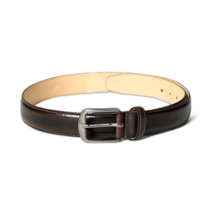 Classy Leather Bags Eclipse Dark Brown Leather Belt - AVBL MRKT (4)