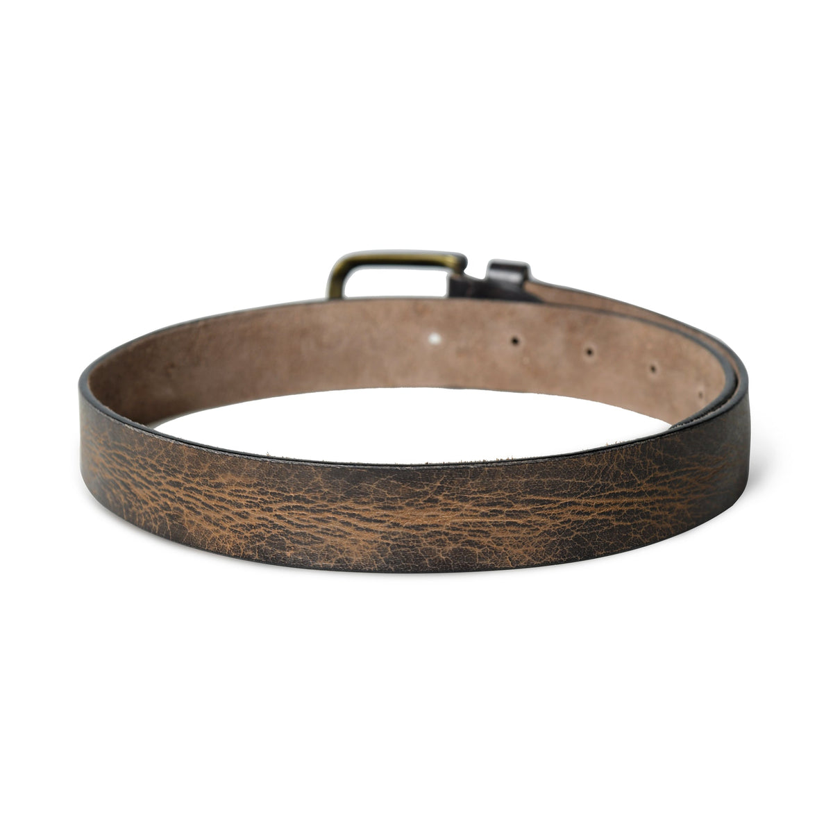 Classy Leather Bags Eden Dark Brown Men's Leather Belt - AVBL MRKT (4)