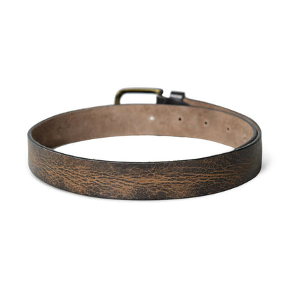Classy Leather Bags Eden Dark Brown Men's Leather Belt - AVBL MRKT (4)