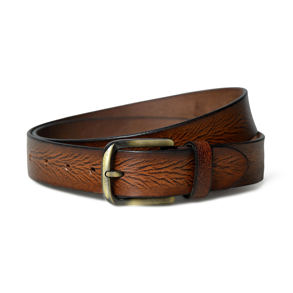 Classy Leather Bags Eden Tan Men's Leather Belt - AVBL MRKT (5)