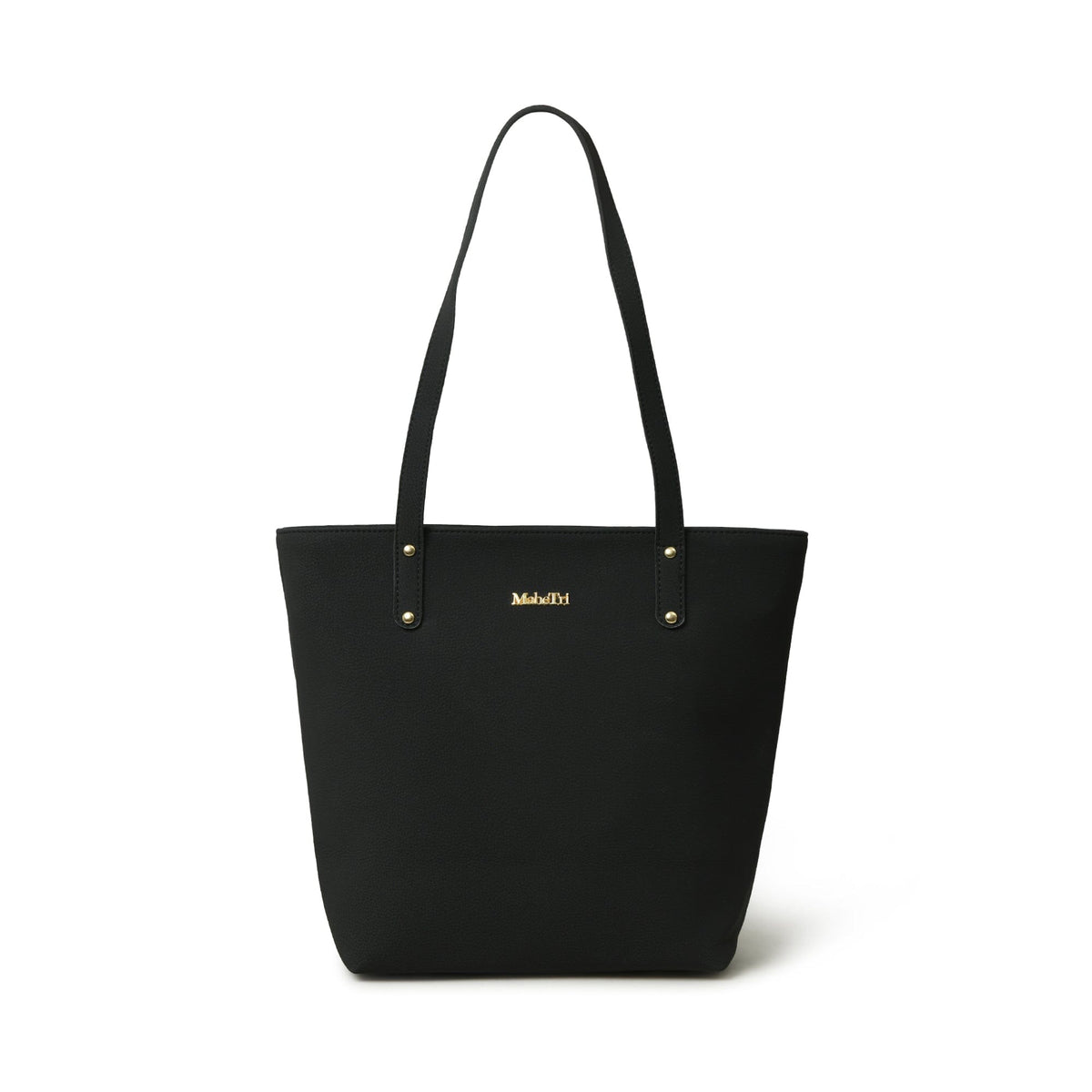 Classy Leather Bags Era Vegan Leather Tote - Midnight Black - AVBL MRKT (1)