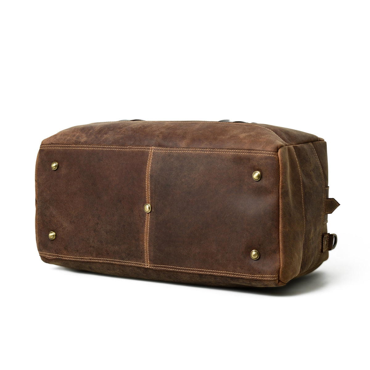 Classy Leather Bags Espresso Elegance Carry on Duffle - AVBL MRKT (5)