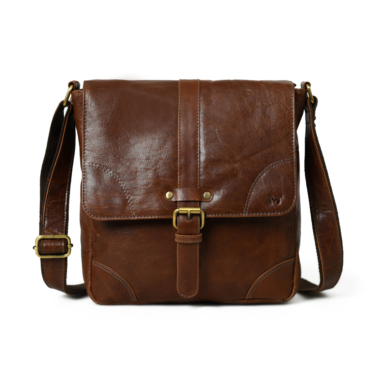 Classy Leather Bags Everyday Leather Unisex Sling Bag - AVBL MRKT (2)