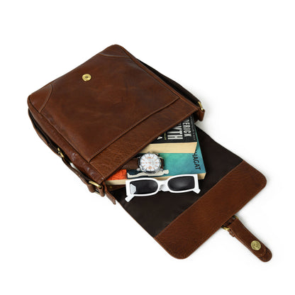 Classy Leather Bags Everyday Leather Unisex Sling Bag - AVBL MRKT (3)