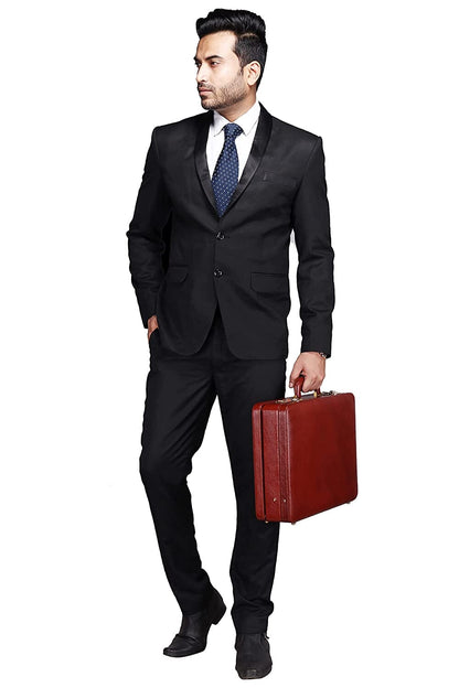 Classy Leather Bags Expandable Office Suitcase Briefcase - AVBL MRKT (6)