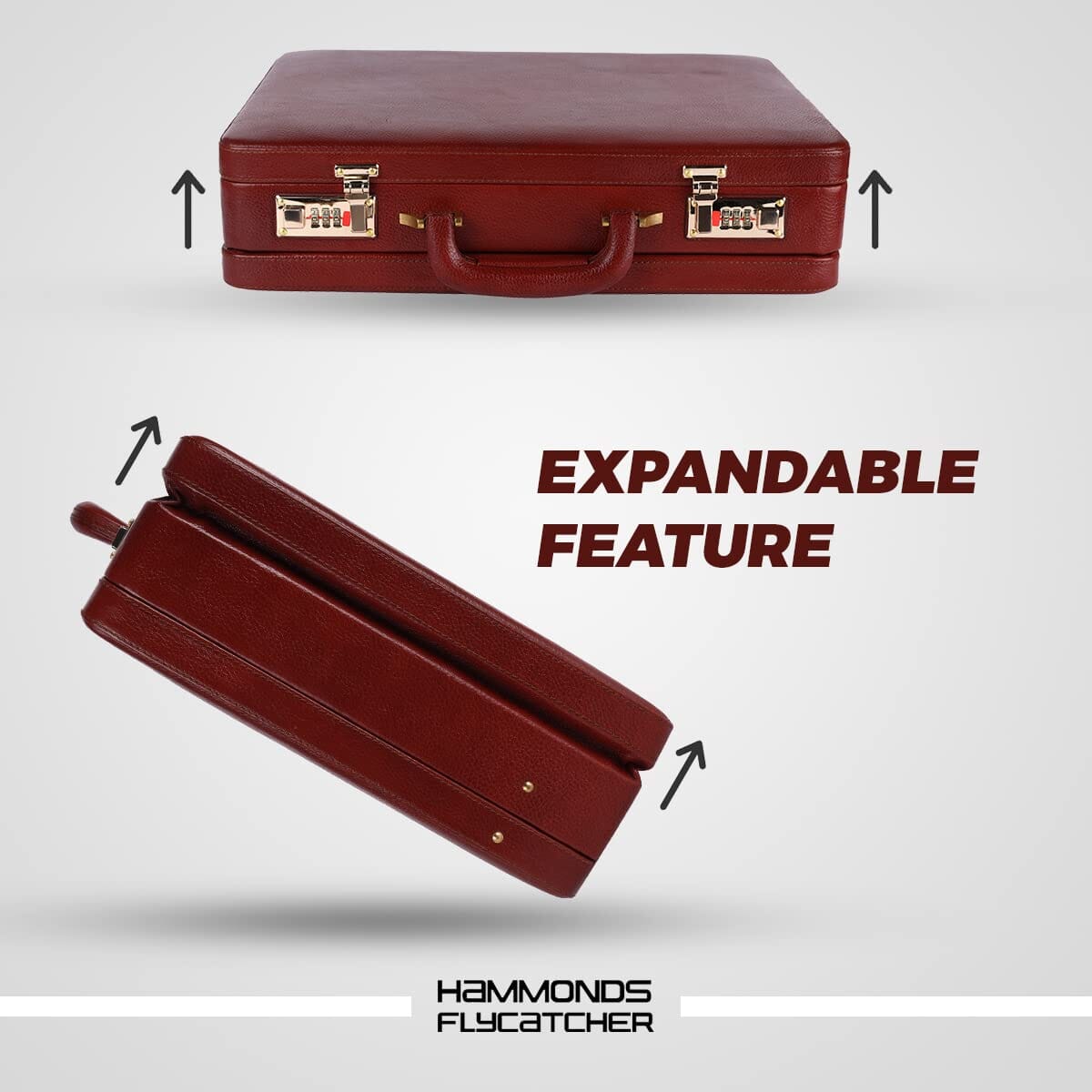 Classy Leather Bags Expandable Office Suitcase Briefcase - AVBL MRKT (7)
