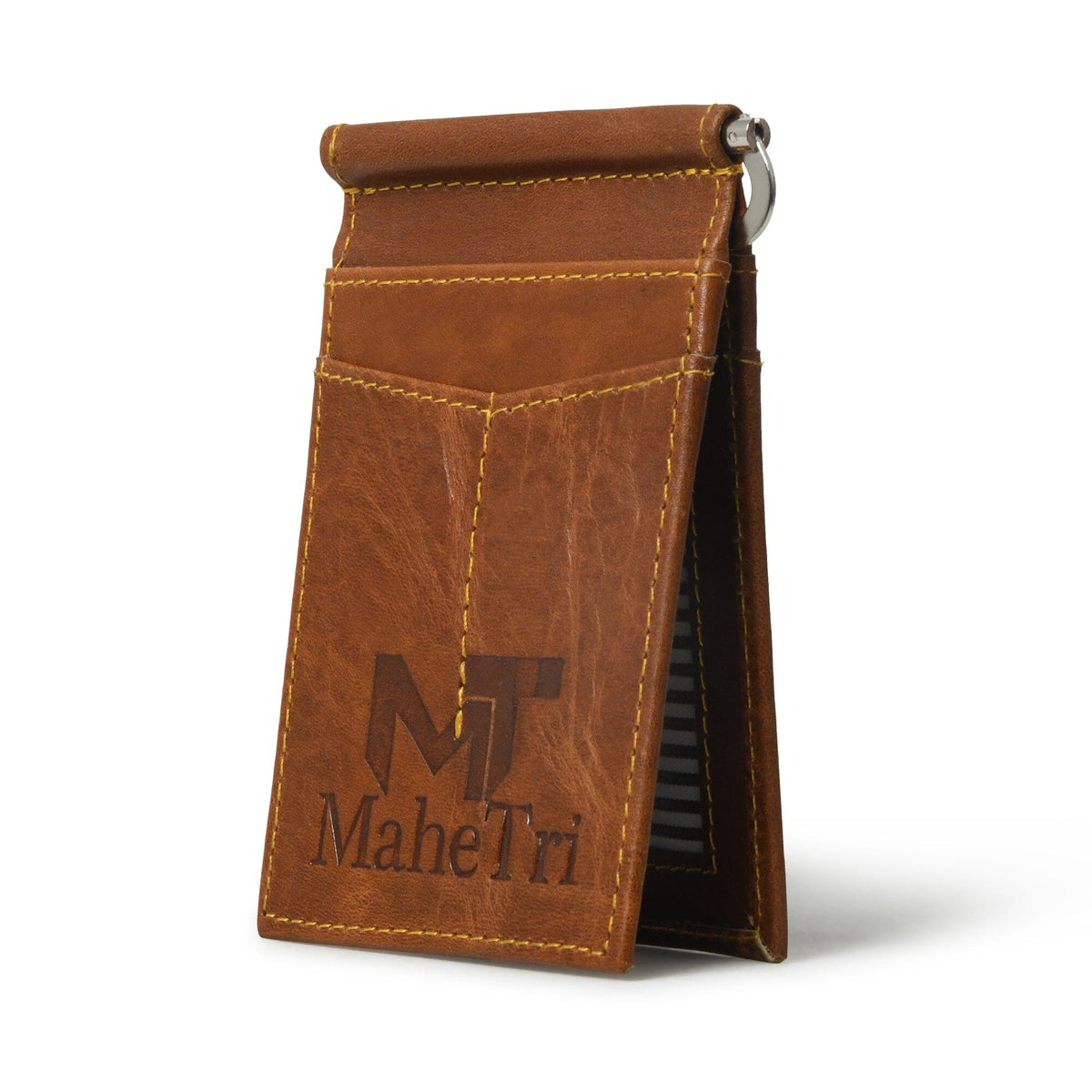 Classy Leather Bags Finley Money Clipper- Tan Brown - AVBL MRKT (1)
