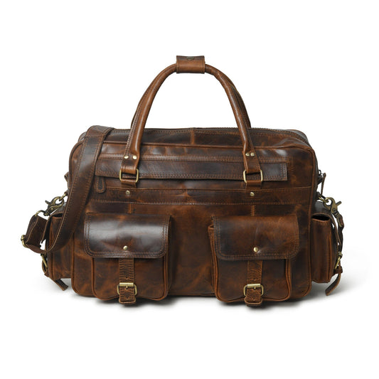 Classy Leather Bags Finn Handcrafted Buffalo Leather Laptop Briefcase - AVBL MRKT (1)