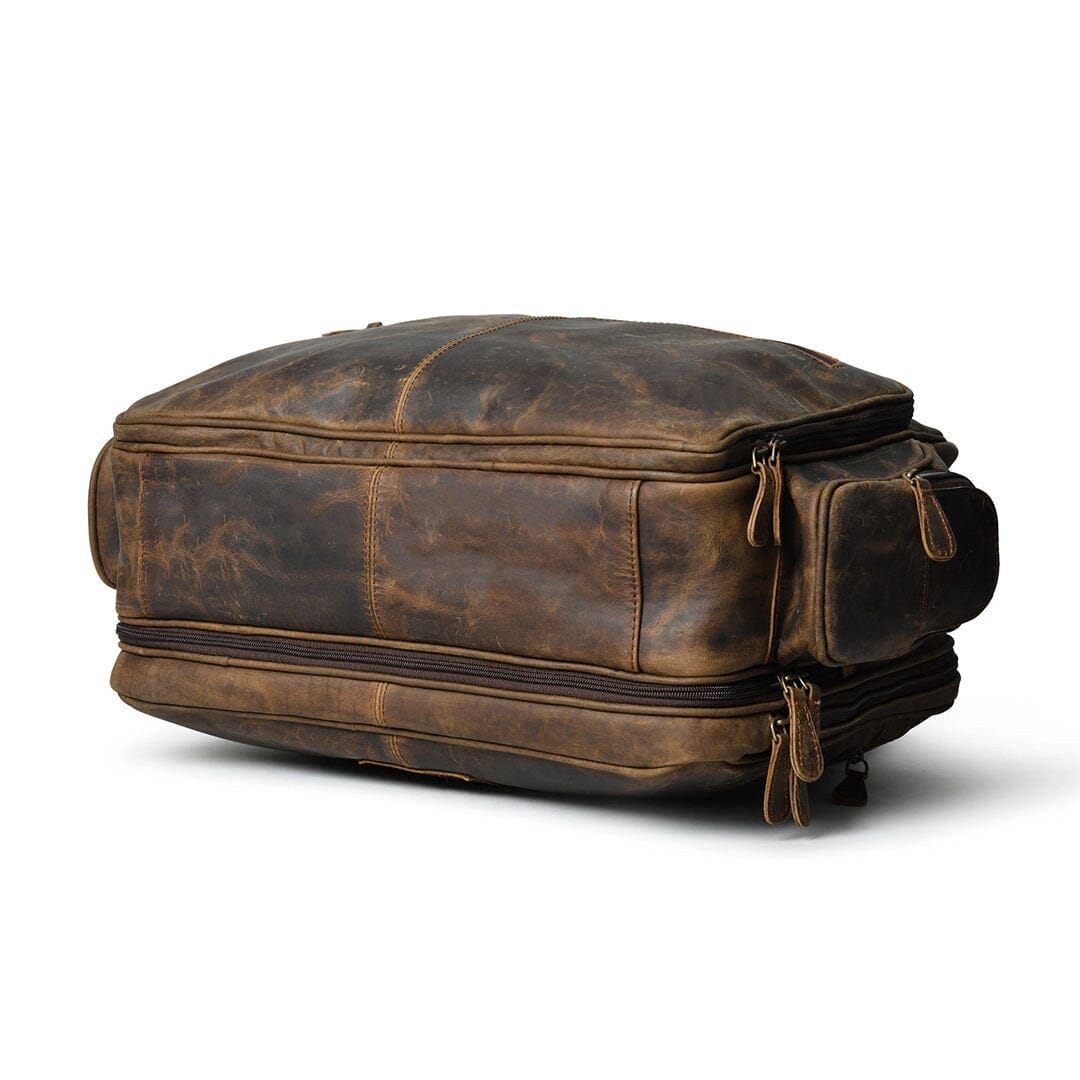 Classy Leather Bags Floyd Handmade Buffalo Leather Office Briefcase - AVBL MRKT (6)