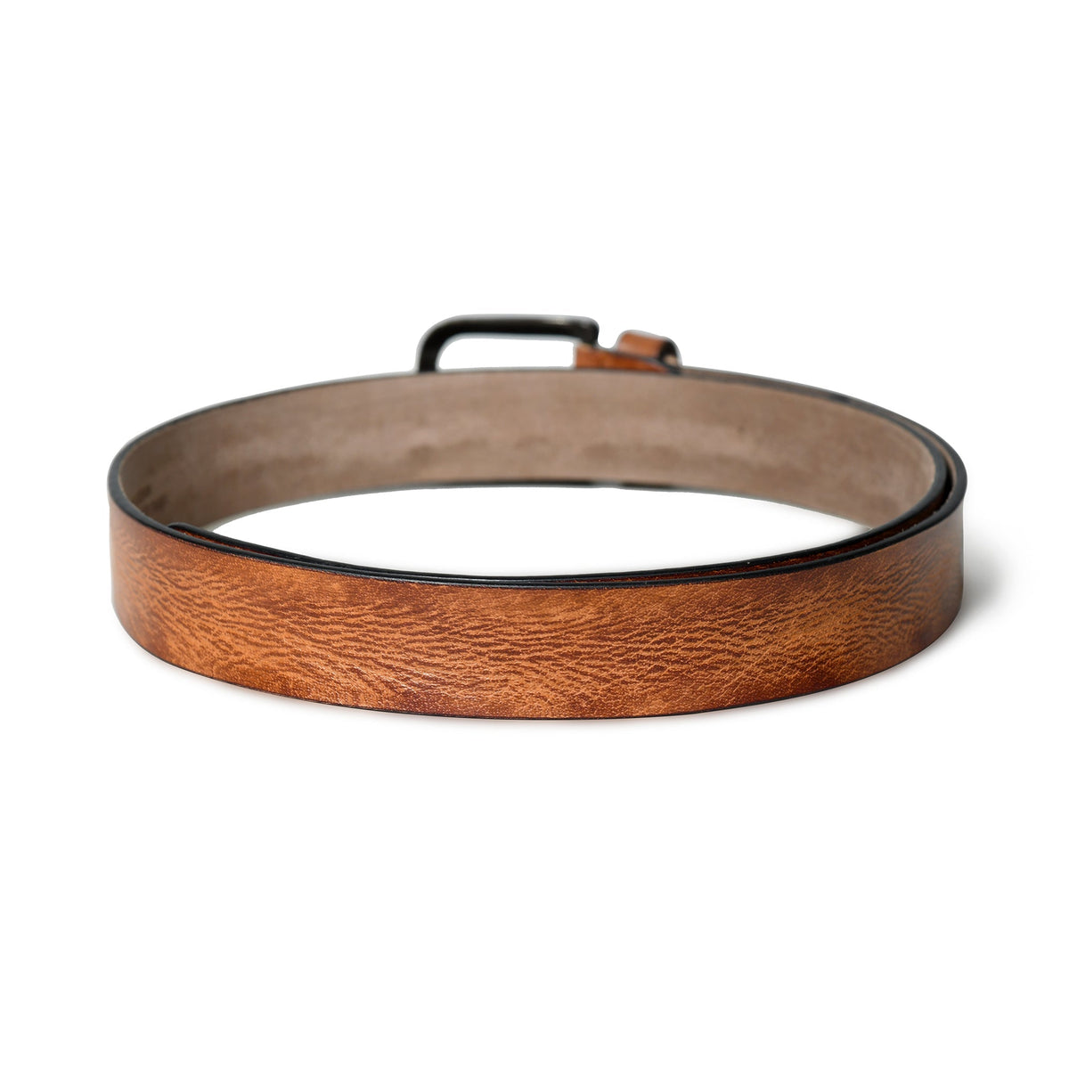 Classy Leather Bags Formal Tan Leather Belt for Men - AVBL MRKT (4)