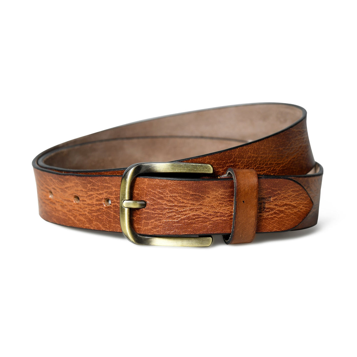 Classy Leather Bags Formal Tan Leather Belt for Men - AVBL MRKT (5)