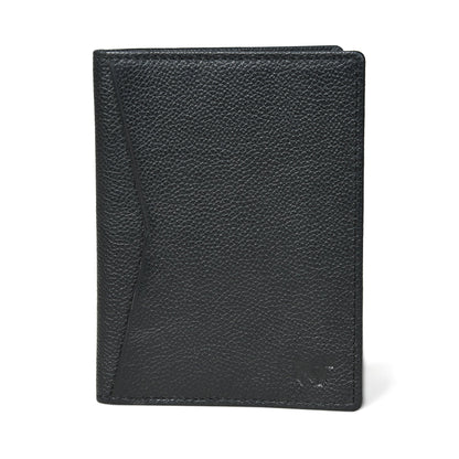 Classy Leather Bags Front Pocket Black Passport Holder - AVBL MRKT (1)