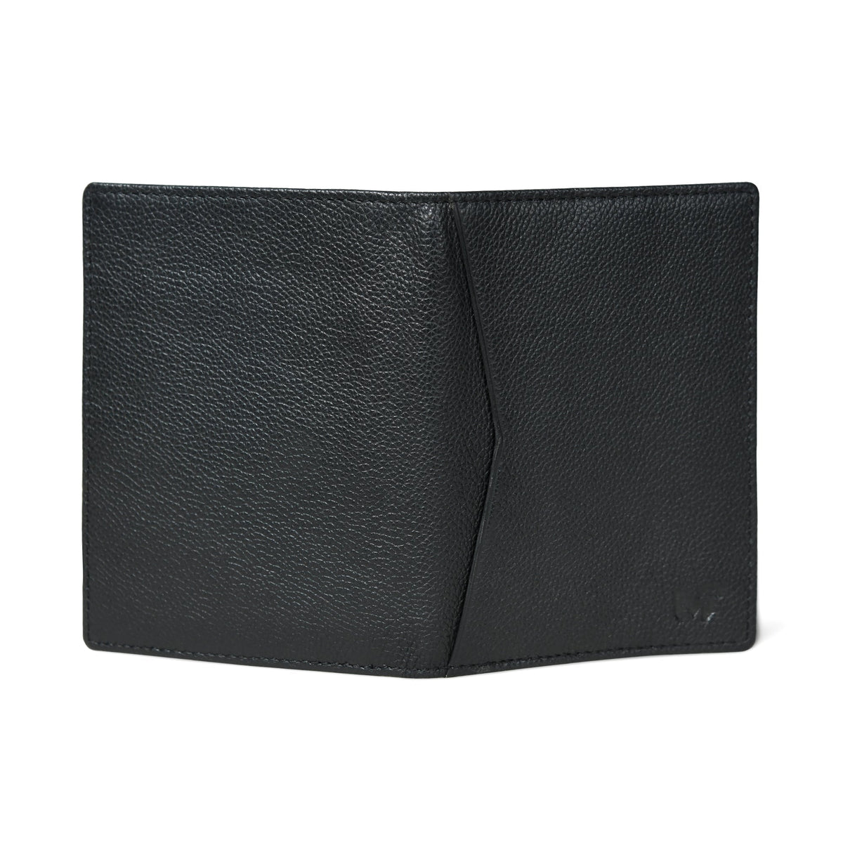 Classy Leather Bags Front Pocket Black Passport Holder - AVBL MRKT (3)