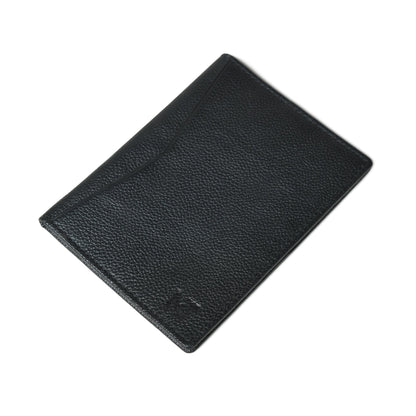 Classy Leather Bags Front Pocket Black Passport Holder - AVBL MRKT (4)