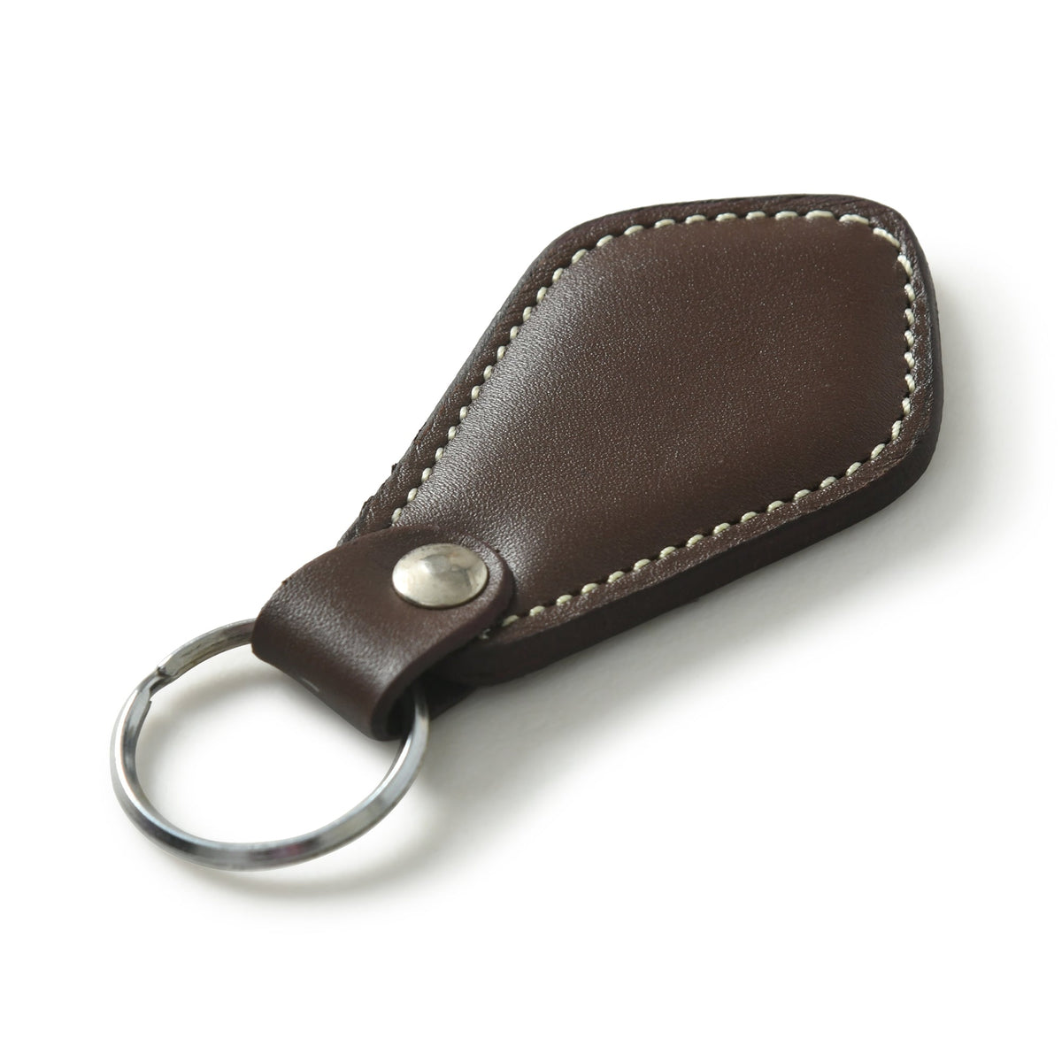 Classy Leather Bags Genuine Leather Geometric Keychain - AVBL MRKT (2)