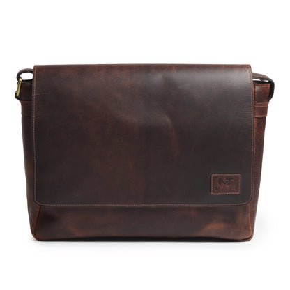 Classy Leather Bags Genuine Sitka Leather Laptop Bag - AVBL MRKT (1)