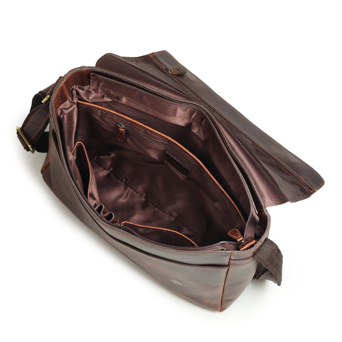 Classy Leather Bags Genuine Sitka Leather Laptop Bag - AVBL MRKT (5)