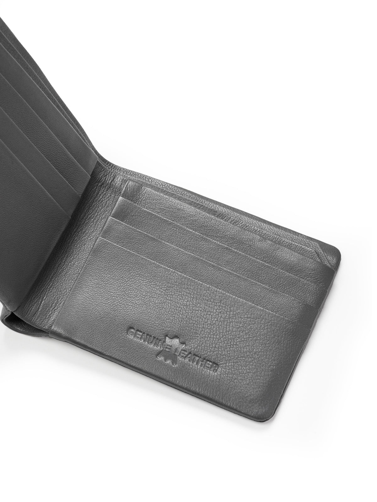 Classy Leather Bags Gray Duke Bifold Wallet - AVBL MRKT (6)