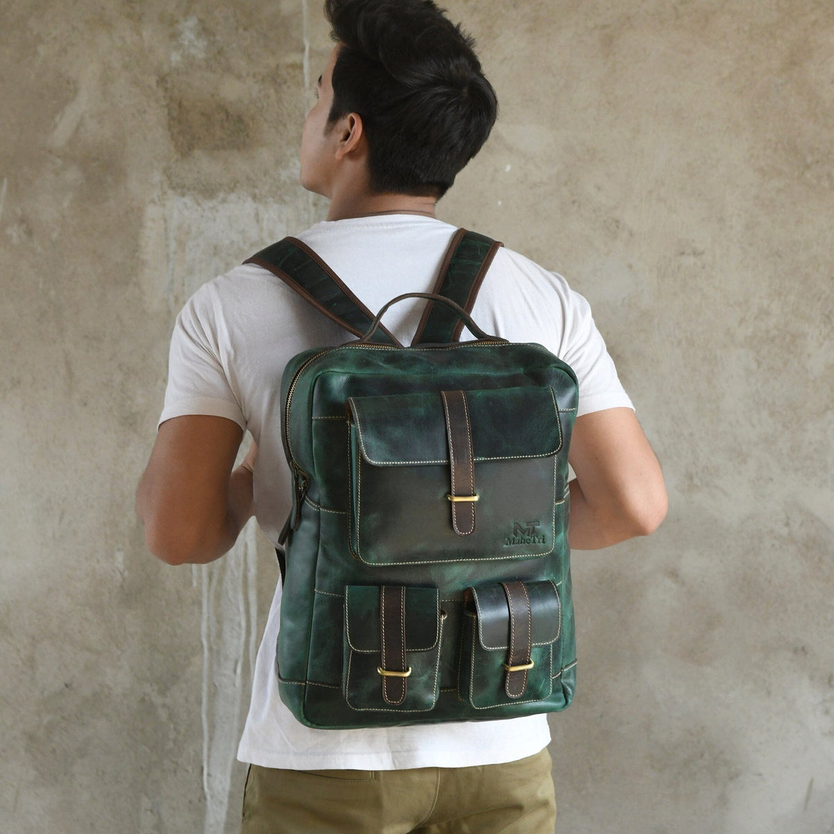 Classy Leather Bags Greenfield Leather Backpack - AVBL MRKT (8)