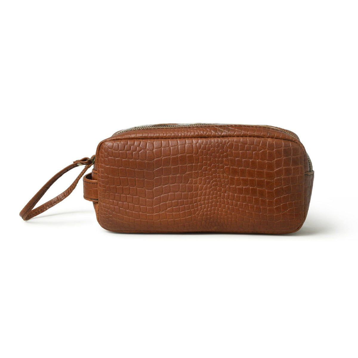 Classy Leather Bags Hairon Croco Leather Toiletry Bag - AVBL MRKT (3)