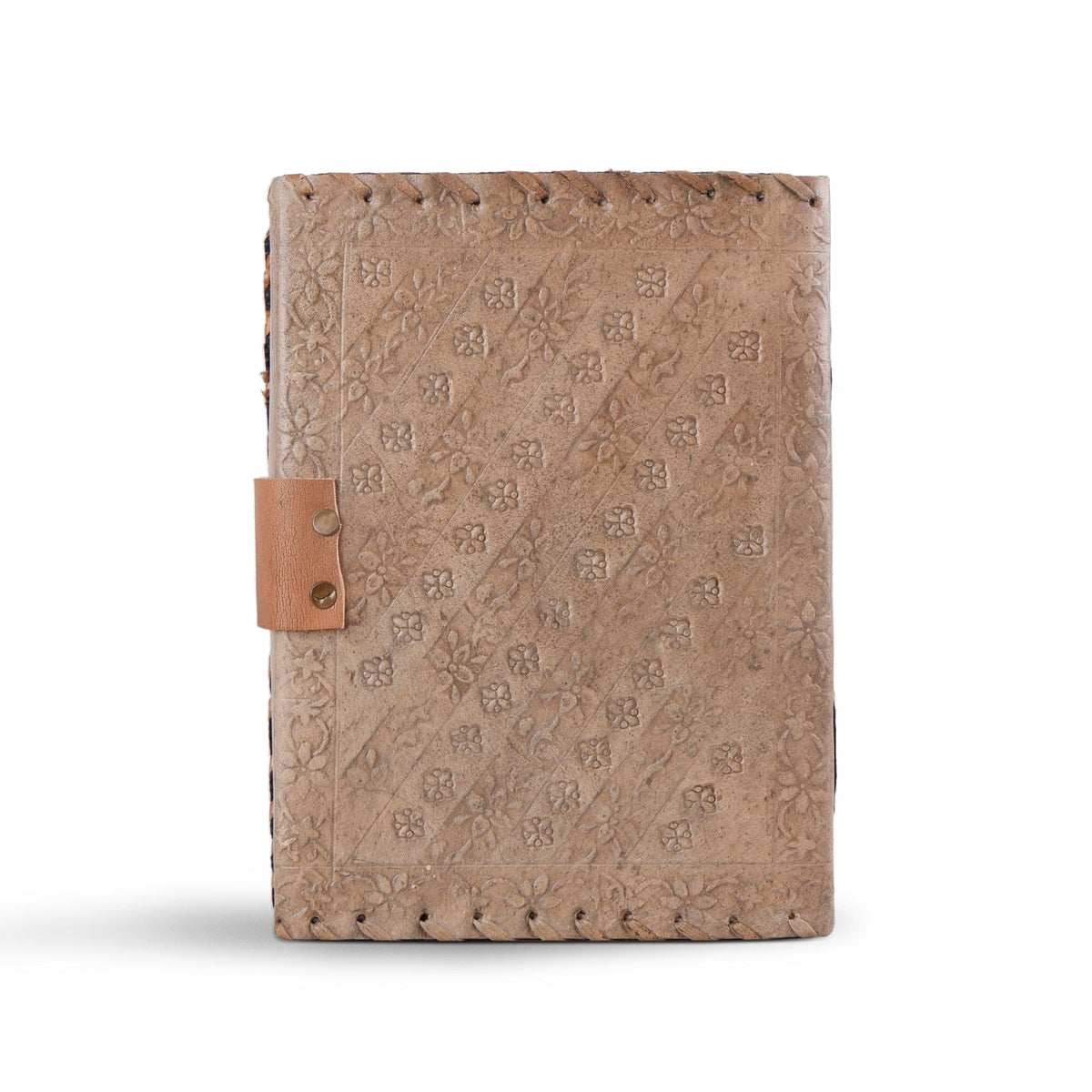 Classy Leather Bags Handcrafted Vintage 4 Stone Leather Diary - AVBL MRKT (6)