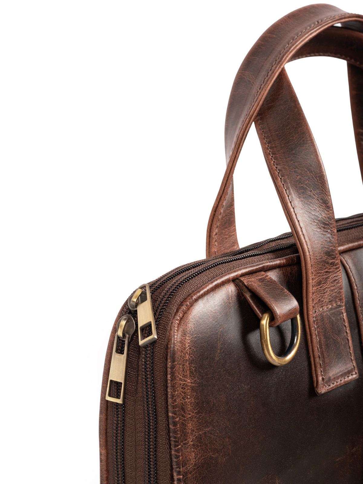 Classy Leather Bags Harbor Laptop Briefcase, Brown - AVBL MRKT (7)