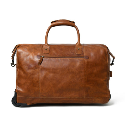 Classy Leather Bags Harbor Leather Trolly Carry-On - AVBL MRKT (1)