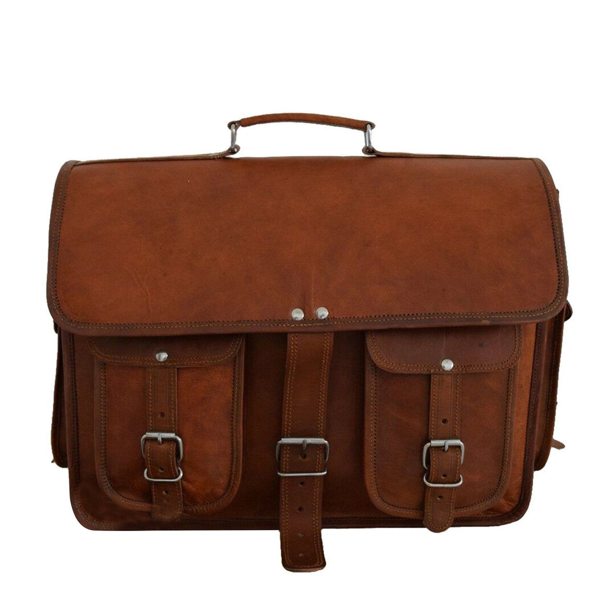 Classy Leather Bags Hartmann Messenger Backpack - AVBL MRKT (2)
