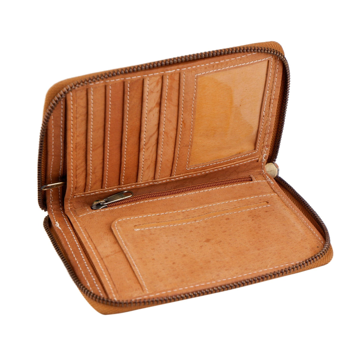 Classy Leather Bags Haskins Bi-fold Zipper Wallet - AVBL MRKT (3)