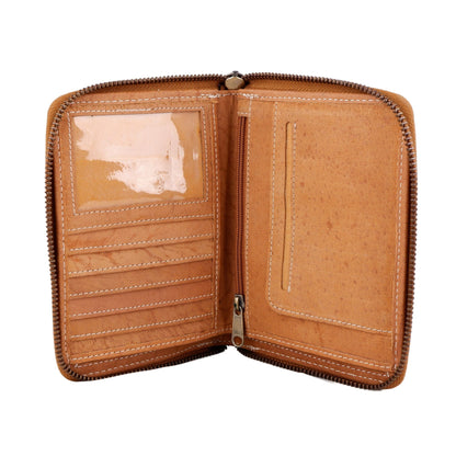 Classy Leather Bags Haskins Bi-fold Zipper Wallet - AVBL MRKT (5)