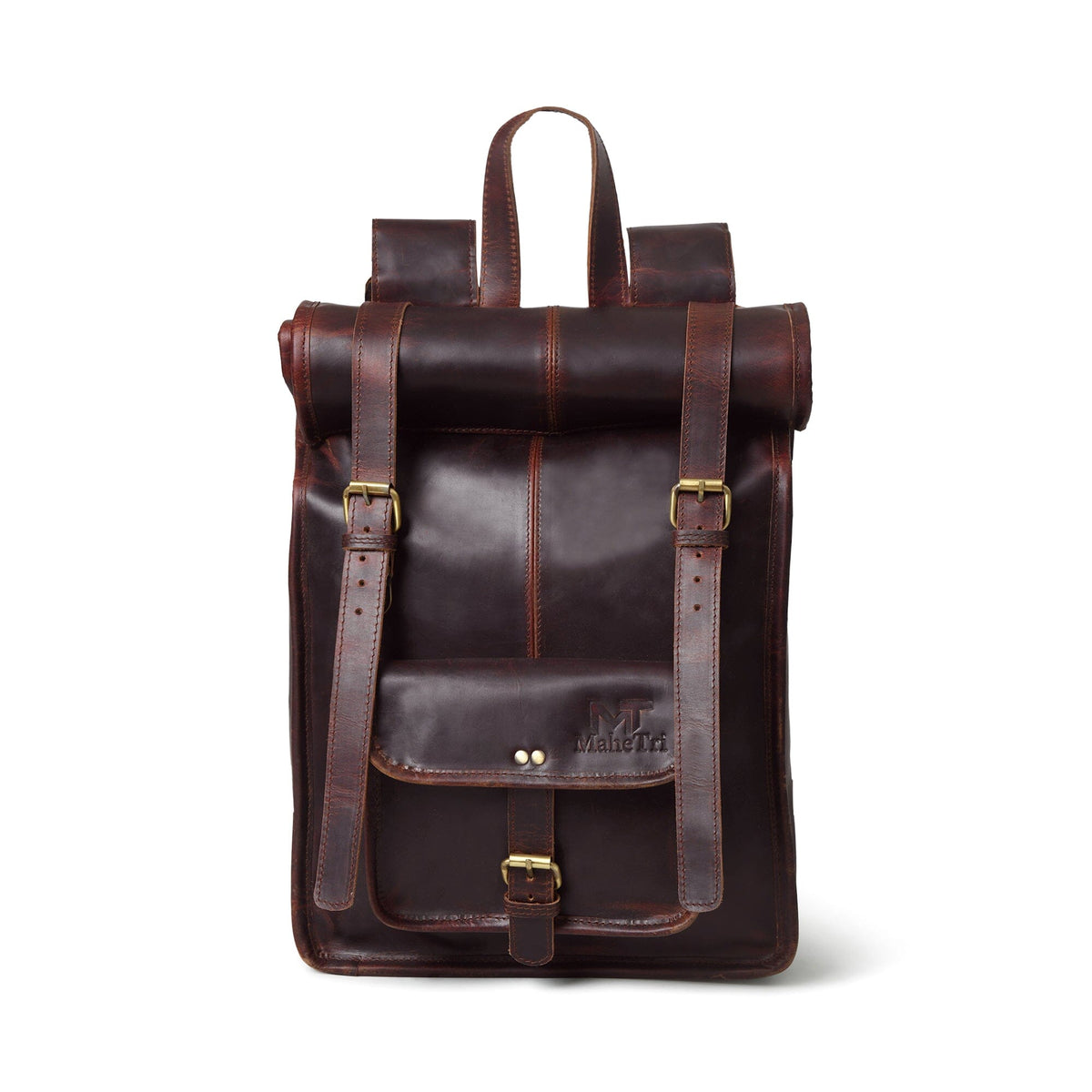 Classy Leather Bags Hawk Roll-Top Rucksack - AVBL MRKT (2)