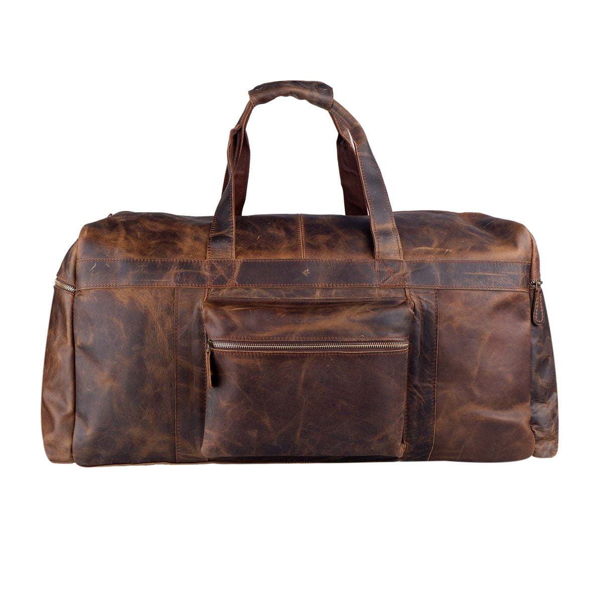 Classy Leather Bags Henderson Textured Duffel - AVBL MRKT (1)