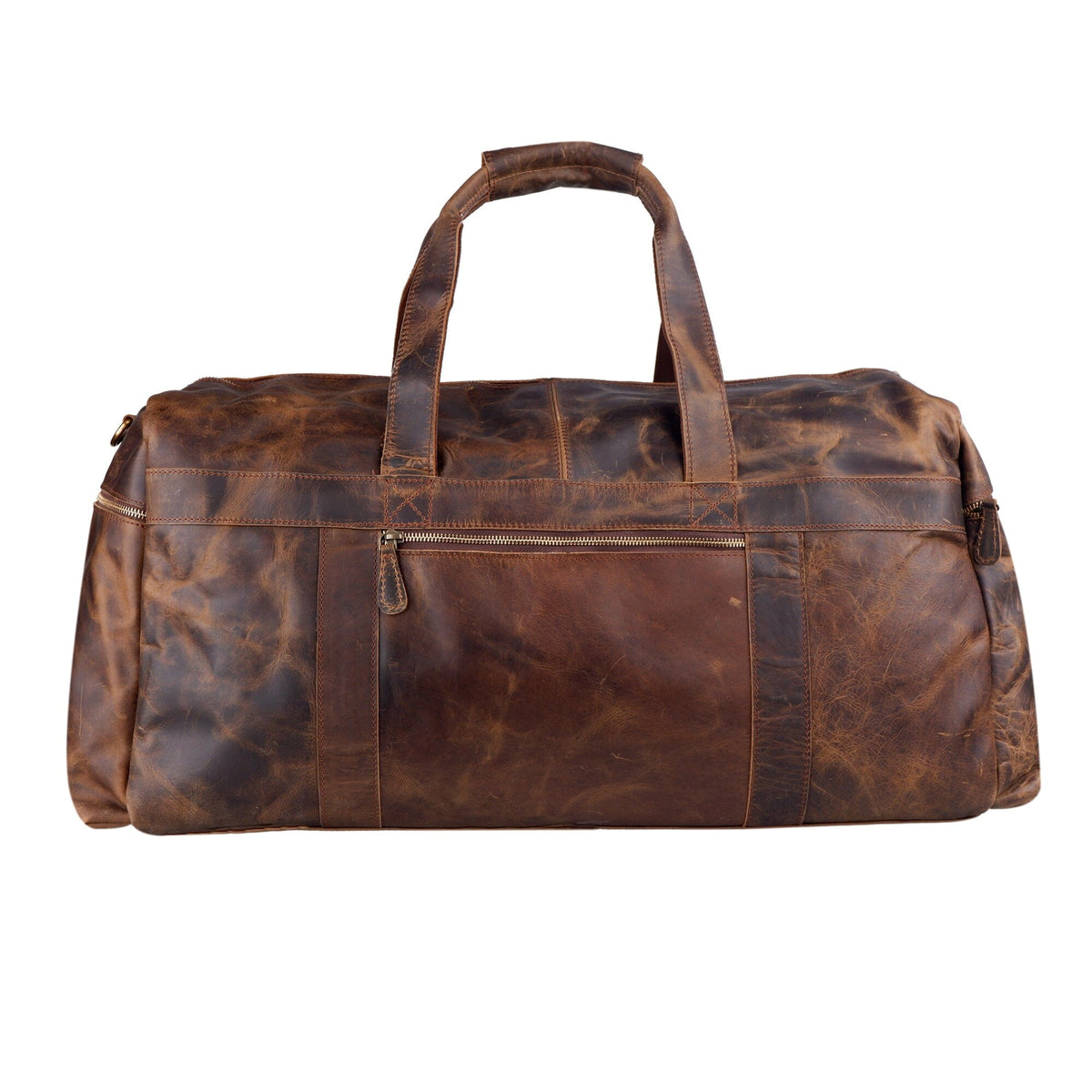Classy Leather Bags Henderson Textured Duffel - AVBL MRKT (4)