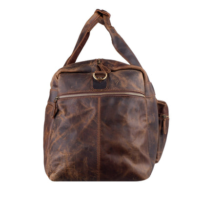 Classy Leather Bags Henderson Textured Duffel - AVBL MRKT (5)