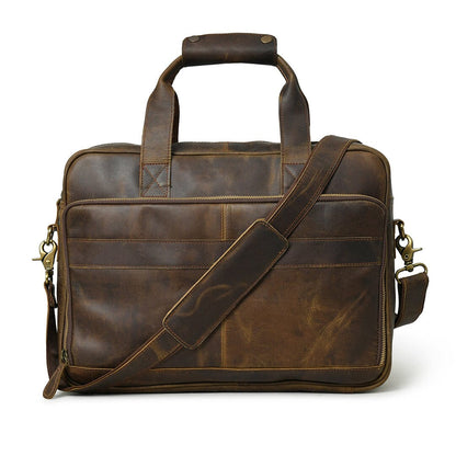Classy Leather Bags Hudson Office Briefcase - AVBL MRKT (1)