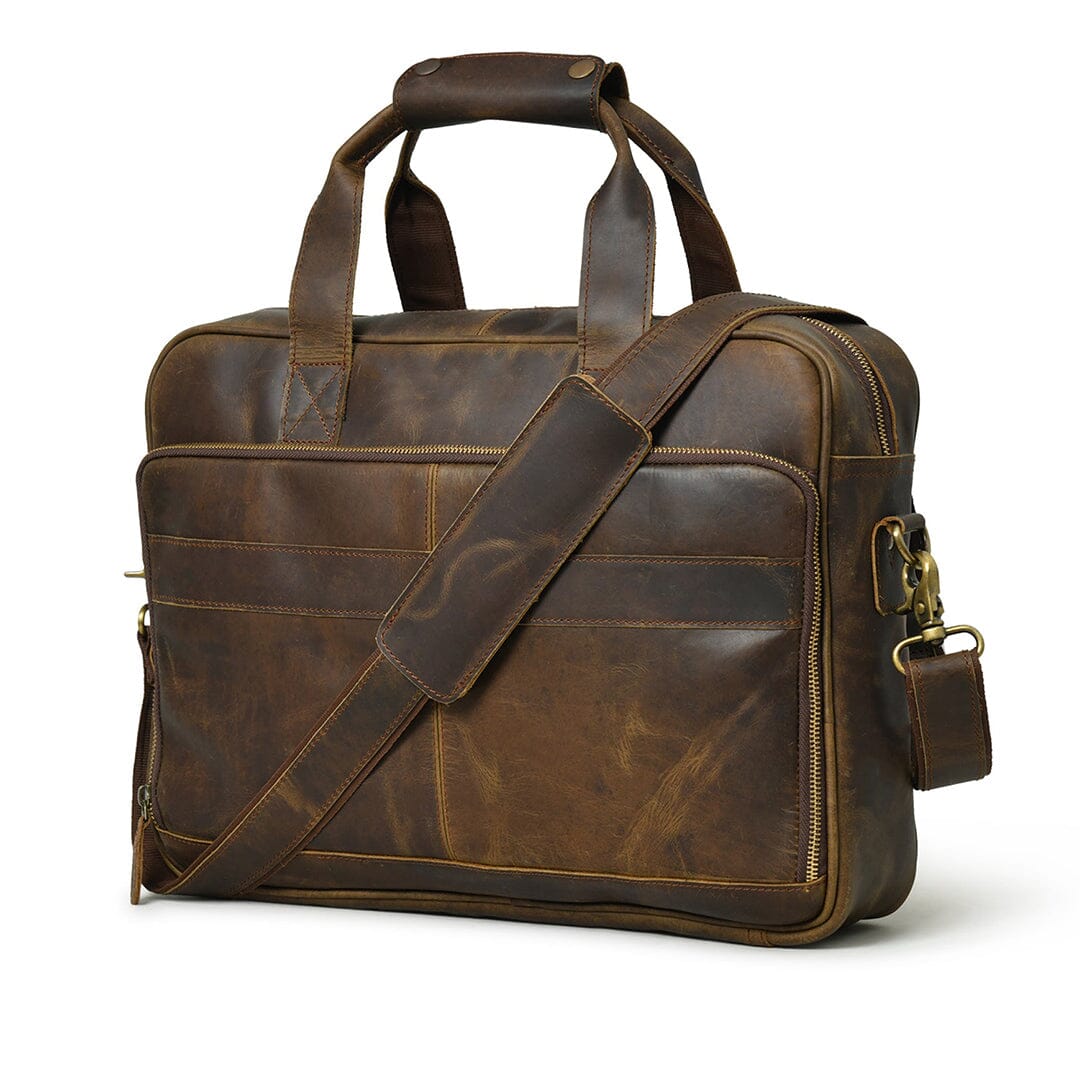 Classy Leather Bags Hudson Office Briefcase - AVBL MRKT (3)