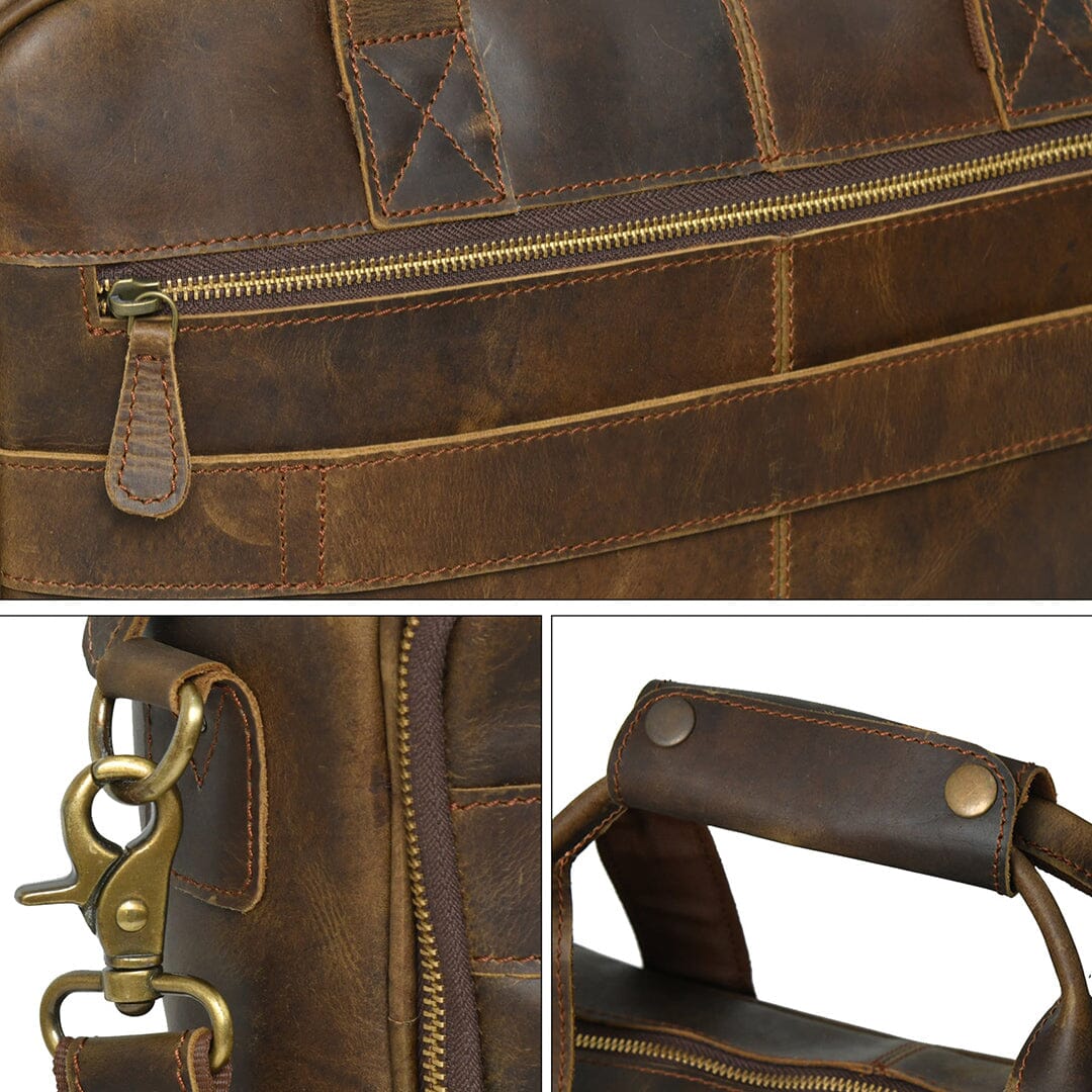 Classy Leather Bags Hudson Office Briefcase - AVBL MRKT (7)