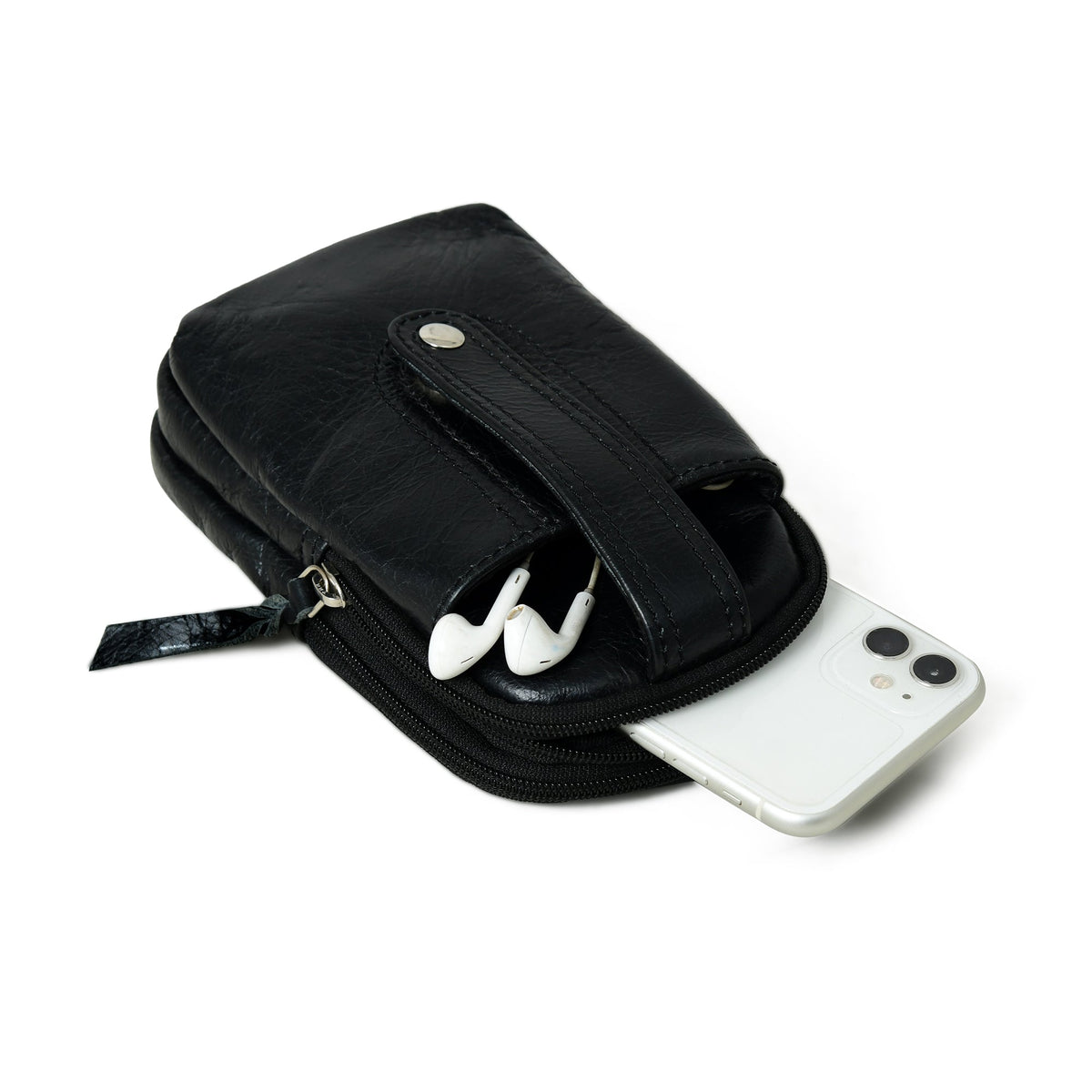 Classy Leather Bags Jet-Set Organizer: Leather Phone Pouch - AVBL MRKT (9)