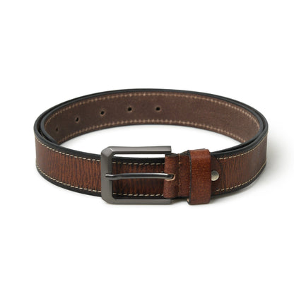 Classy Leather Bags Kairo Brown Leather Belt - AVBL MRKT (4)