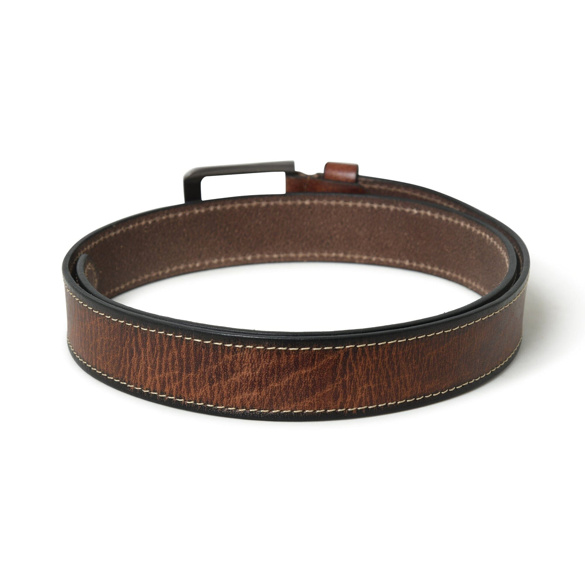 Classy Leather Bags Kairo Brown Leather Belt - AVBL MRKT (5)
