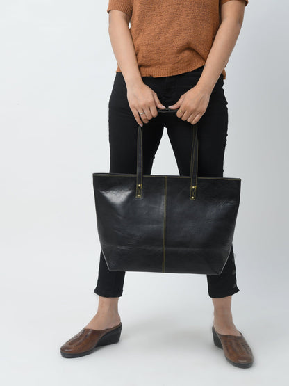 Classy Leather Bags Kim & Blair Combo - Black - AVBL MRKT (5)