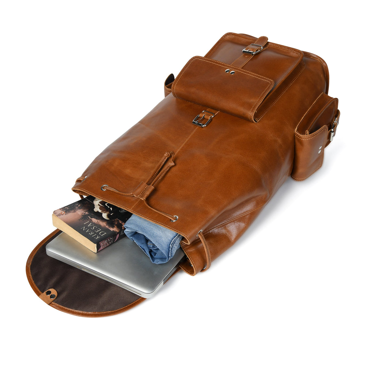 Classy Leather Bags Kingston Tanned Backpack - AVBL MRKT (5)