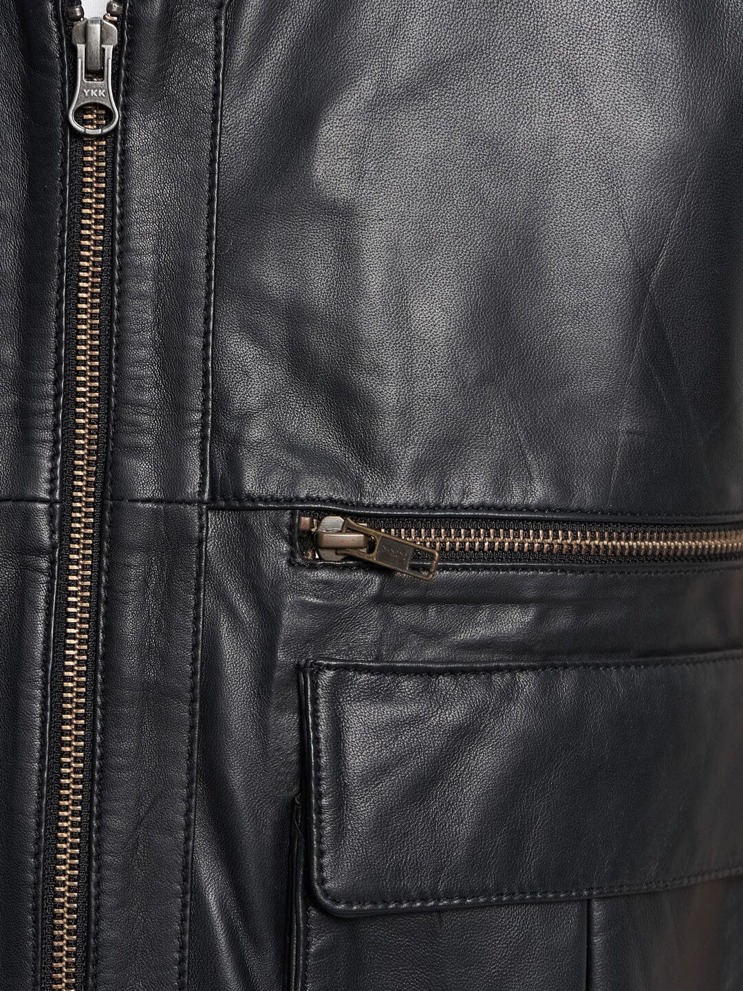 Classy Leather Bags Lambskin Leather Vest - AVBL MRKT (5)