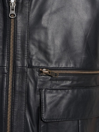 Classy Leather Bags Lambskin Leather Vest - AVBL MRKT (5)