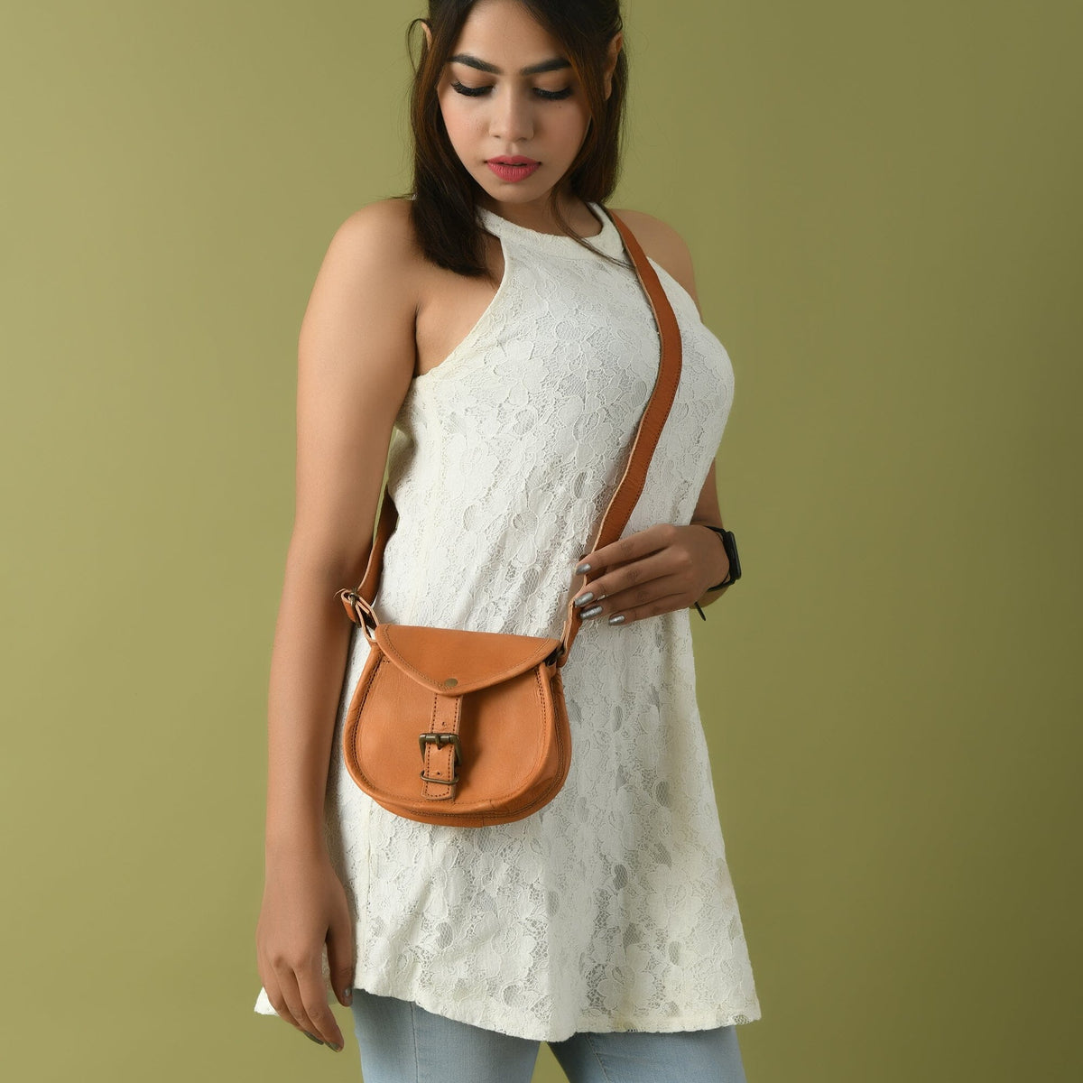 Classy Leather Bags Lara Crossbody Sling Bag - AVBL MRKT (3)