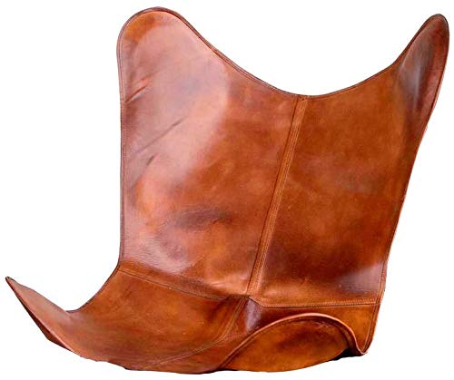 Classy Leather Bags Leather Butterfy Chair Cover Only - AVBL MRKT (1)