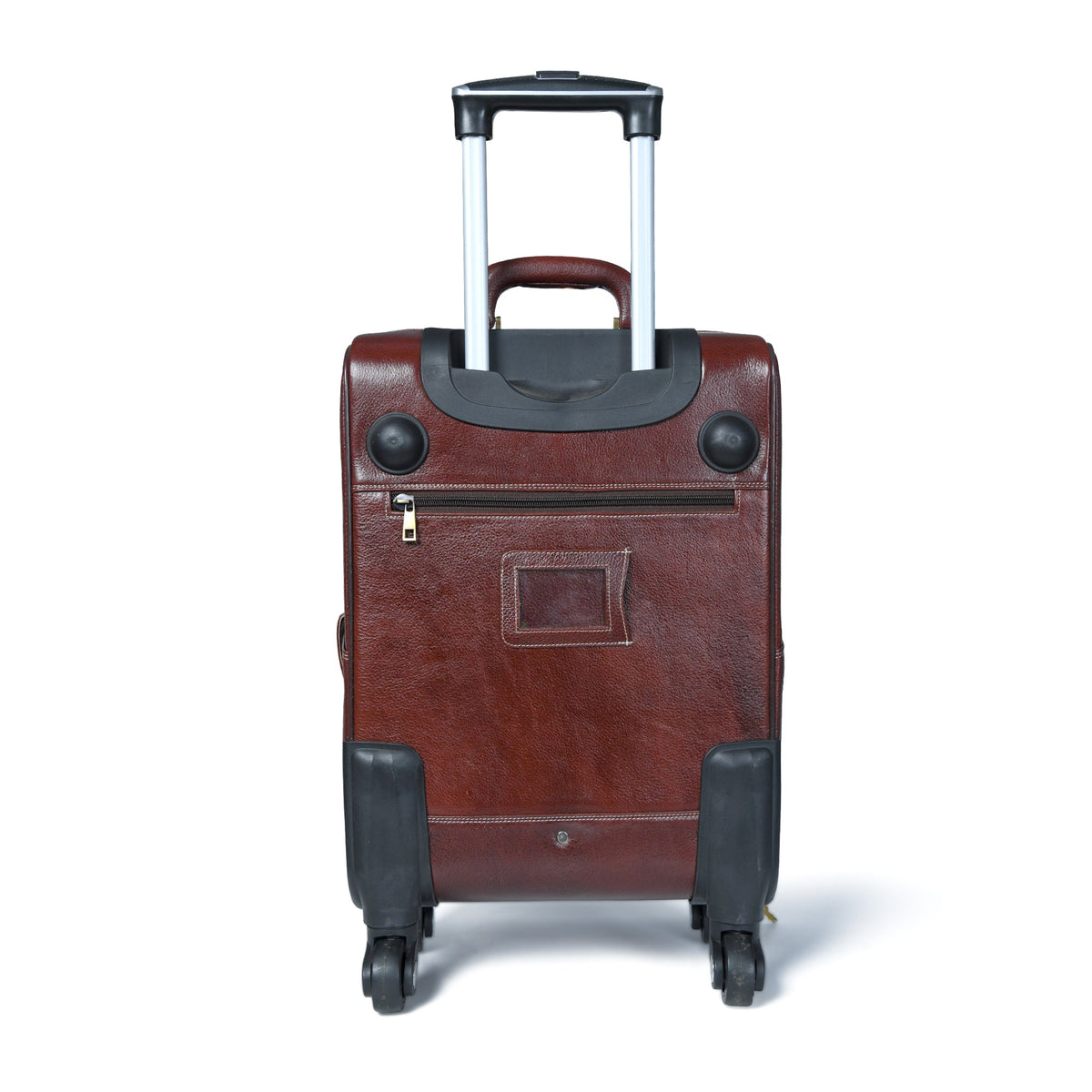 Classy Leather Bags Leather Carry-On Trolly Bag - AVBL MRKT (10)
