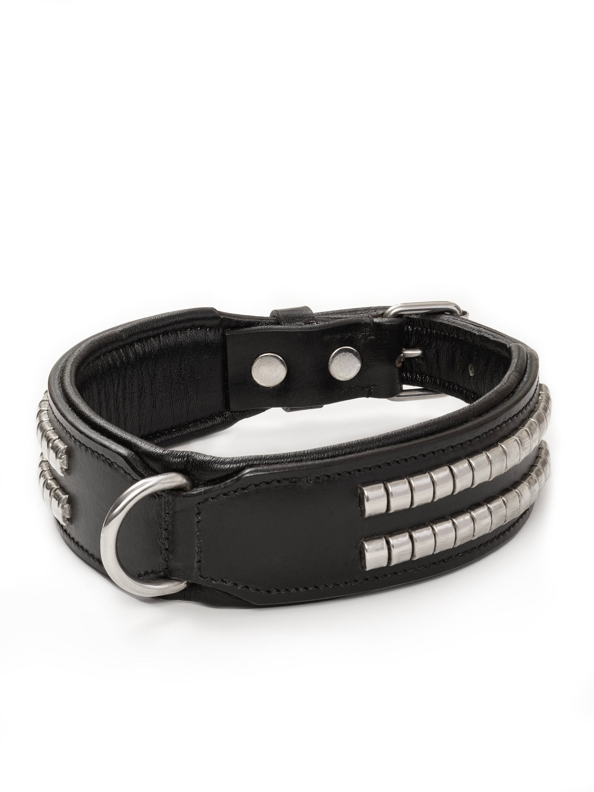Classy Leather Bags Leather Collar with Designer Studs - AVBL MRKT (1)