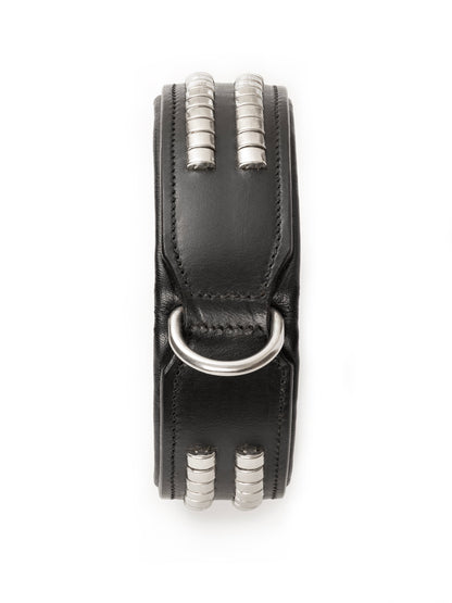 Classy Leather Bags Leather Collar with Designer Studs - AVBL MRKT (3)